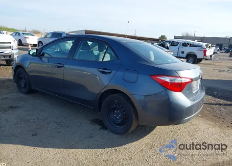 2014 Toyota Corolla Le из США, поврежденный, VIN 5YFBURHE8EP142577